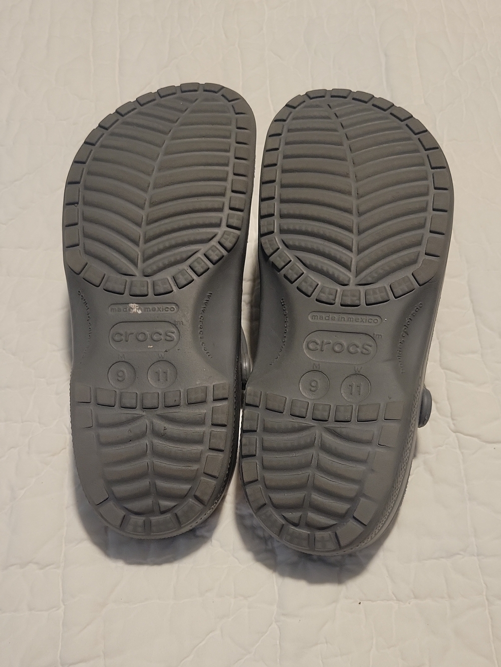 CROCS Gray Unisex Clog Sole (M9/W11) - Picture 3 of 3
